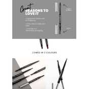MARS Micro Precision Brow Pencil - Black (3.5 g)