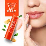 Faces Canada Lip Balm - Orange Mint 01, Orange Tint, SPF 15, 12 HR Moisturization (4.5 g)