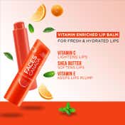 Faces Canada Lip Balm - Orange Mint 01, Orange Tint, SPF 15, 12 HR Moisturization (4.5 g)