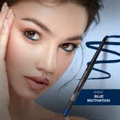 Faces Canada Magneteyes Color Kajal - Blue Motivation 01, 12 HR Stay, Matte Finish (0.30 g)