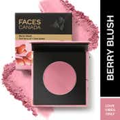 Faces Canada Berry Blush - Love Vibes Only 03, Lightweight Long Lasting Ultra-Matte HD Finish (4 g)