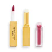 Revolution Pro Supreme Stay 24H Lip Duo Lipstick- Thirst (1ml+1.5 g)