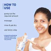 Plum 1% Salicylic Acid AHA Foaming Face Wash - Fights Active Acne & Oil For Smooth Skin (110ml)