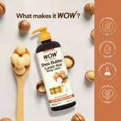 WOW SKIN SCIENCE Shea & Cocoa Butter Body Lotion (400ml)