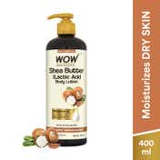 WOW SKIN SCIENCE Shea & Cocoa Butter Body Lotion (400ml)