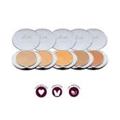 Lotus Makeup Ecostay Ideal Finish Pressed Powder SPF 25 - EC4 Hazelnut Star (9.5 g)