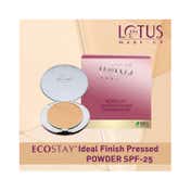 Lotus Makeup Ecostay Ideal Finish Pressed Powder SPF 25 - EC4 Hazelnut Star (9.5 g)