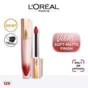 L'Oreal Paris Chiffon Signature Liquid Lipstick - 129 Lead (7 ml)