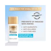 L'Oreal Paris UV Defender Serum Protector Sunscreen SPF 50 PA+++ - Moist & Fresh (50ml)
