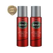 Brut Attraction Totale Deodorant Spray (2Pcs)