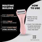 House of Beauty Steel Ice Roller-Puffy Eyes, Redness, Pimples,Digital Eyes Stress Reduction (1 Pc)