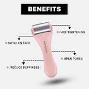 House of Beauty Steel Ice Roller-Puffy Eyes, Redness, Pimples,Digital Eyes Stress Reduction (1 Pc)
