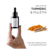 Kimirica Skin Radiance Face Serum with 100% Plant-based AHA & Peptide for Youthful Glow (30 ml)