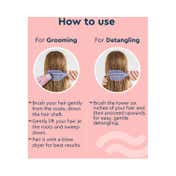 GUBB French Hues Paddle Vent Brush Long 8855