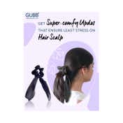 GUBB Noir Hues Scarf Scrunchie Gb-Ha-26