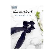 GUBB Noir Hues Scarf Scrunchie Gb-Ha-26