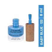 Colorbar Vegan Nail Lacquer - 122 Baby Blue (8 ml)
