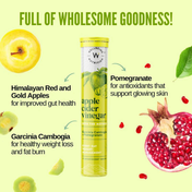 Wellbeing Nutrition Apple Cider Vinegar with the Mother and Garcinia Cambogia Weight Management, Metabolism Boost & Fat Burn