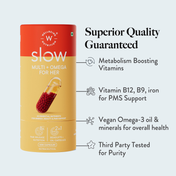 Wellbeing Nutrition Multi + Omega for Her Multivitamin Capsule for WomenVegan Omega-3 (60 Capsules)
