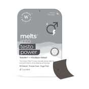 Wellbeing Nutrition Plant Based Melts into Testo Power Oral Strips - Cool Mint 30's Pack of 2 Combo
