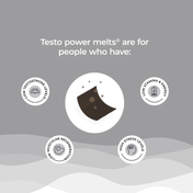 Wellbeing Nutrition Melts Testo Power Testofen, Himalayan Shilajit, Ginkgo biloba (30 Strips)