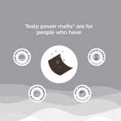 Wellbeing Nutrition Plant Based Melts into Testo Power Oral Strips - Cool Mint 30's Pack of 2 Combo