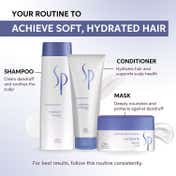 SP Hydrate Shampoo for Frizzy and Dry Hair Hydrates Flaky Scalp (250 ml)