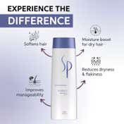 SP Hydrate Shampoo for Frizzy and Dry Hair Hydrates Flaky Scalp (250 ml)