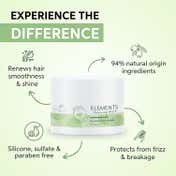Wella Professionals Elements Renewing Sulphate Free Hair Mask for Frizz-Free Hair (150ml)