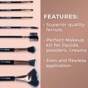Bronson Makeup Everyday Essential Makeup Brush set for women (8 Pcs)