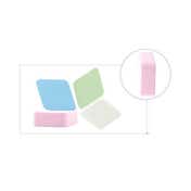 Bronson Professional Makeup Sponge Set (4 pcs)