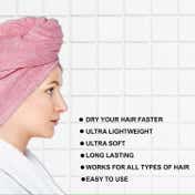 Bronson Professional Premium Hair Wrapper Towel