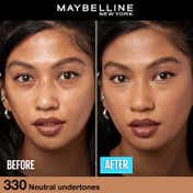 Maybelline New York Fit Me Matte + Poreless Liquid Foundation With Pump - 330 Toffee (30 ml)
