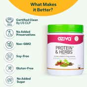 Oziva Protein & Herbs Powder for Women - Chocolate (500 g)