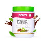 Oziva Protein & Herbs Powder for Women - Chocolate (500 g)