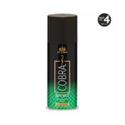 ST.JOHN Cobra Sports Limited Edition Deodorant Spray (4 Pcs)