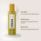 ST.JOHN Cobra Music Parfum Body Spray (4 Pcs)