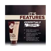 Qraa Men Men Skin Brightening De -Tan Pack (120 g)