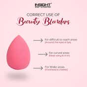 Insight Cosmetics Beauty Blender Sponge Applicator - Pink (1Pc)