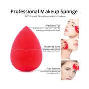Beautiliss Professional Beauty Blender Makeup Sponge (Pink)