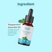 Aravi Organic Peppermint Essential Oil (15ml)