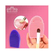 Beautiliss Professional Beauty Blender Makeup Puff Sponge & Makeup Brush Cleaner Set