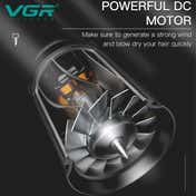 VGR V-439 Professional Foldable Hair Dryer 1200-1600W 3 Heat Setting Concentrator 2 Speed Settings (1Pc)