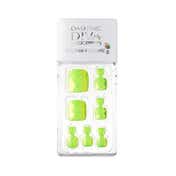 Dashing Diva Magic Press Press-On Pedicure - Delight Green