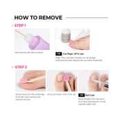 Dashing Diva Big Stone Magic Press Pedicure - Garden Bloom