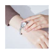 Dashing Diva Gel Nail Dome Effect - Silver Crystal