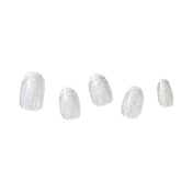 Dashing Diva Gel Nail Dome Effect - Silver Crystal