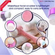 Majestique Face Exfoliator Deep Pore Cleaning Double Sided Face Cleanser Brush