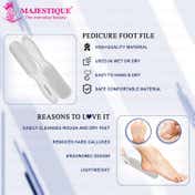 Majestique Foot Callus Remover, Deluxe Pedicure Spa Treatment - Multicolor