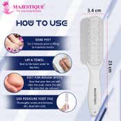 Majestique Foot Callus Remover, Deluxe Pedicure Spa Treatment - Multicolor